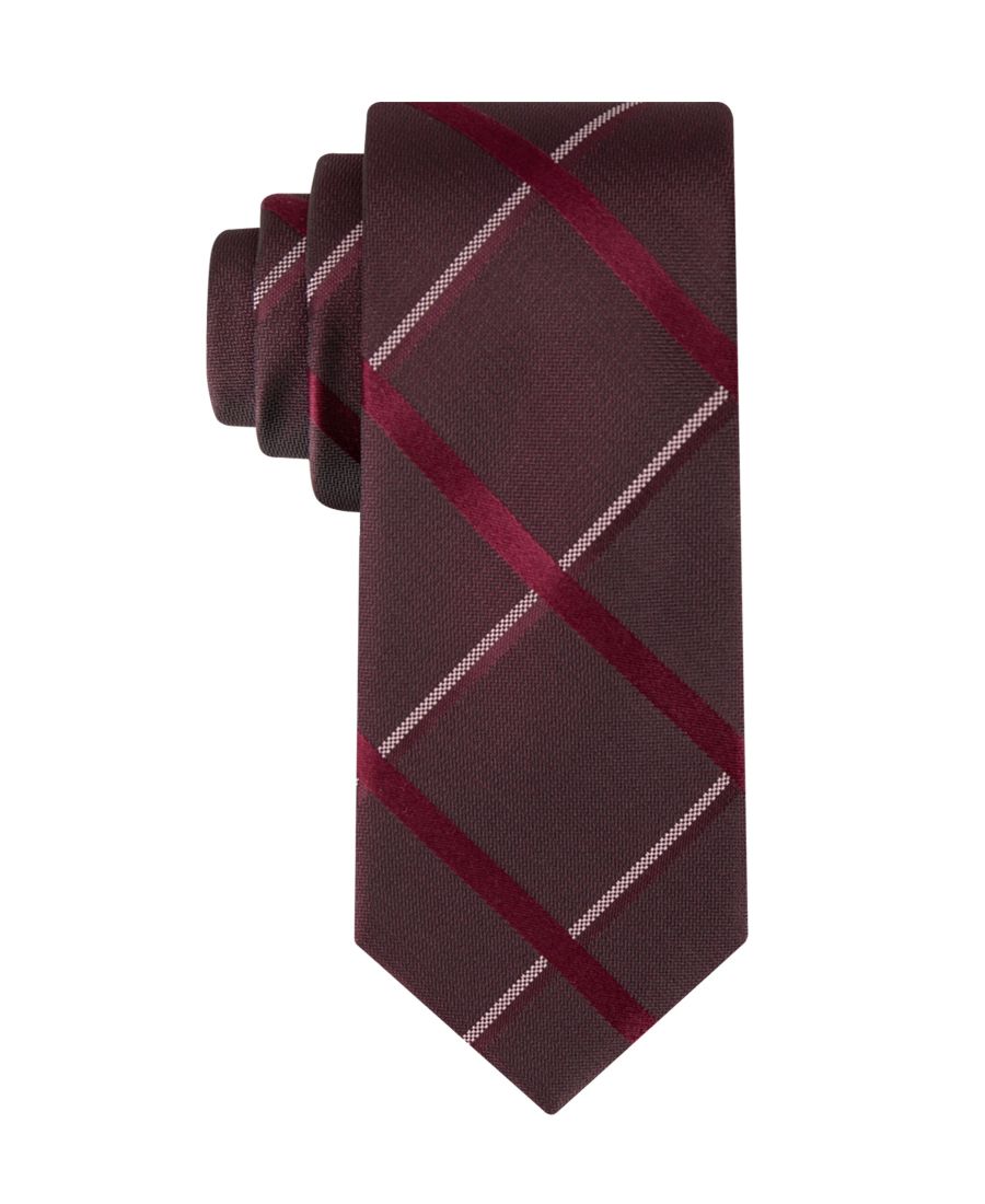 Мужской галстук Isabella Grid Calvin Klein, Burgundy
Мужской галстук Isabella Grid Calvin Klein, Burgundy