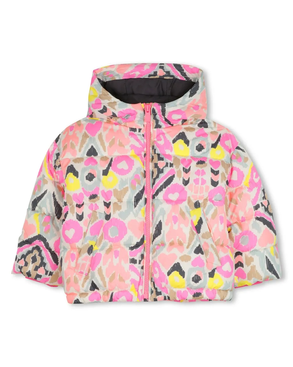 Детская куртка с капюшоном и разноцветным принтом Billieblush, розовый
Детская куртка с капюшоном и разноцветным принтом Billieblush, розовый