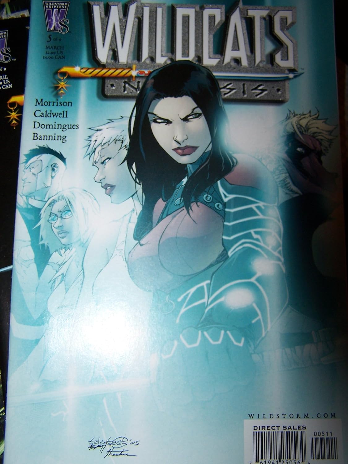 Wildcats Nemesis #5 of 9 Unforgiven (Wildstorm)
Wildcats Nemesis #5 of 9 Unforgiven (Wildstorm)