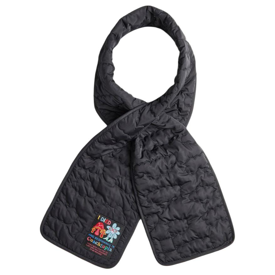 COACH Шарфы Unisex Black из переработанного полиэстера
COACH Шарфы Unisex Black из переработанного полиэстера