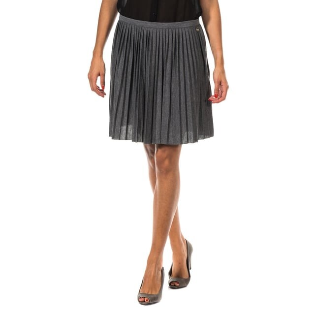 Юбка плиссе с боковой молнией 70dgc0247 женщина Met, серый
Юбка плиссе с боковой молнией 70dgc0247 женщина Met, серый