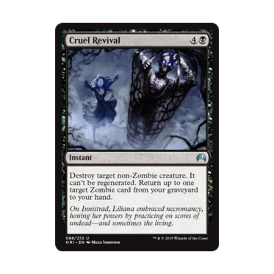 CCG Жестокое возрождение (U), MTG - Magic Origins
CCG Жестокое возрождение (U), MTG - Magic Origins