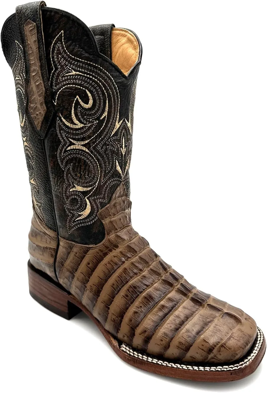 Мужские кожаные ковбойские сапоги Western Shops с квадратным носком и рисунком под кожу аллигатора The Western Shops
Мужские кожаные ковбойские сапоги Western Shops с квадратным носком и рисунком под кожу аллигатора The Western Shops