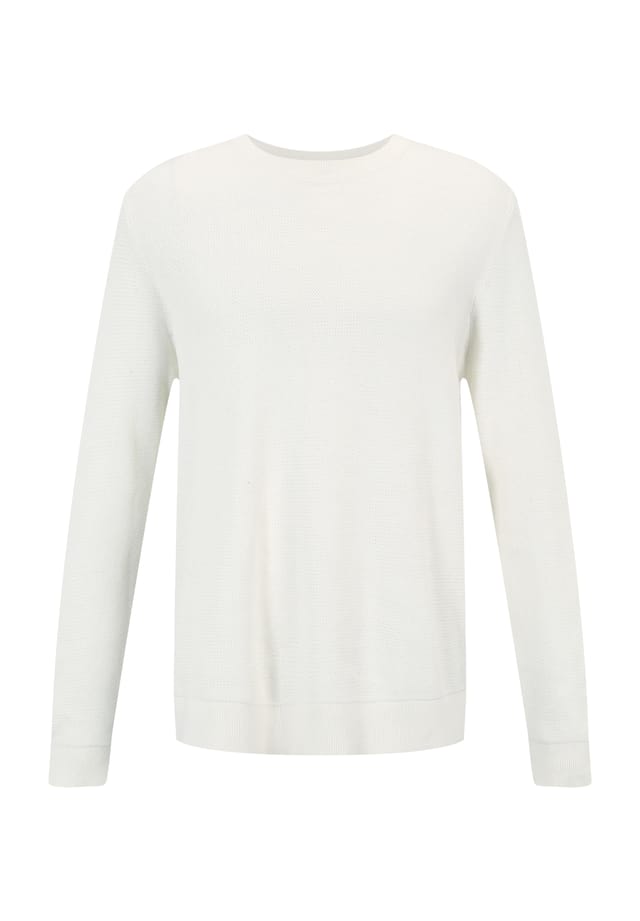 Свитер структурированный трикотажный хлопок S.Oliver, белый
Свитер структурированный трикотажный хлопок S.Oliver, белый