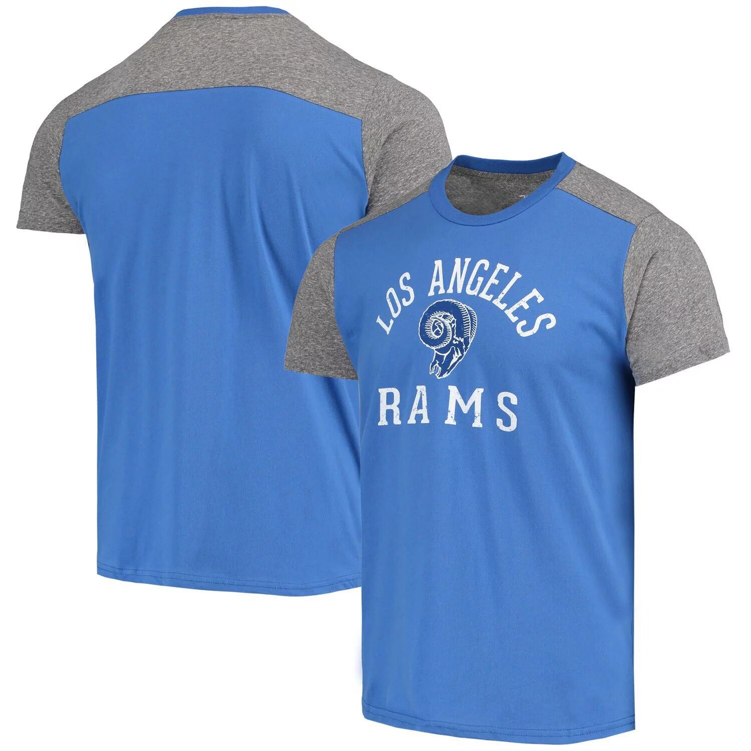 Мужская футболка Royal/Heathered Grey Los Angeles Rams Gridiron Classics Field Goal Slub Majestic
Мужская футболка Royal/Heathered Grey Los Angeles Rams Gridiron Classics Field Goal Slub Majestic