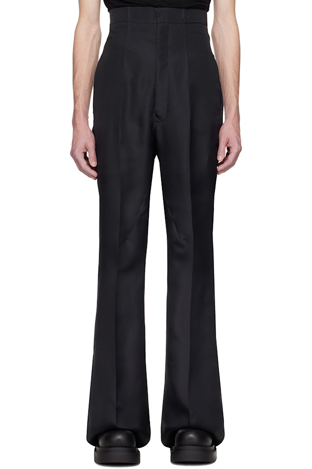 Грязные брюки Hollywood Bolan Rick Owens, черный
Грязные брюки Hollywood Bolan Rick Owens, черный