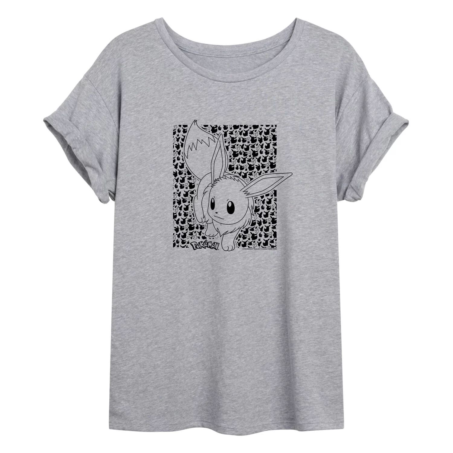 Детская струящаяся футболка с узором Pokémon Eevee Licensed Character
Детская струящаяся футболка с узором Pokémon Eevee Licensed Character