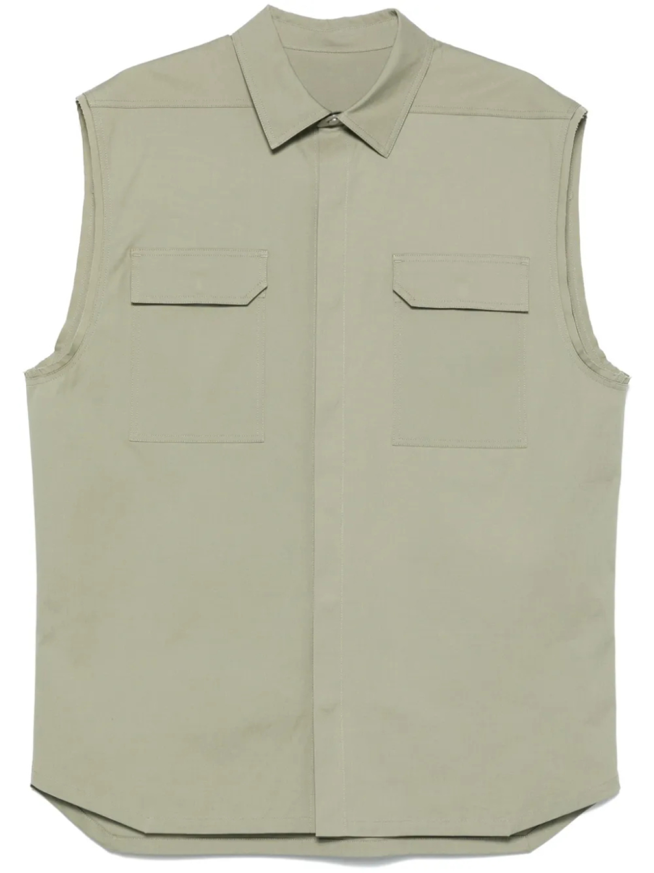 Рубашка Jumbo Rick Owens, зеленый
Рубашка Jumbo Rick Owens, зеленый