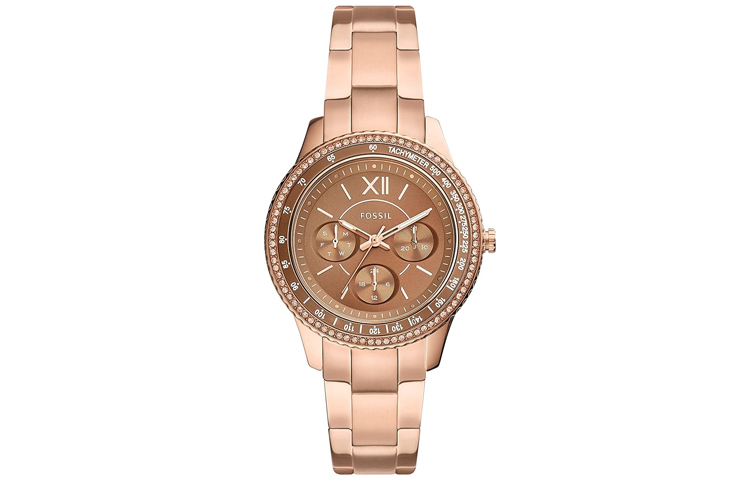 FOSSIL Часы Stella Collection Wrist Watch Quartz Movement Stainless Steel Strap Tan Watch Dial Women's Watch, Tan Watch Dial
FOSSIL Часы Stella Collection Wrist Watch Quartz Movement Stainless Steel Strap Tan Watch Dial Women's Watch, Tan Watch Dial