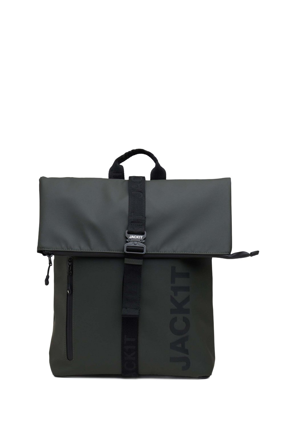 Рюкзак ROLL TOP UNISEX BACKPACK LOGO PRINT EDITION JACK1T, оливковый 
Рюкзак ROLL TOP UNISEX BACKPACK LOGO PRINT EDITION JACK1T, оливковый