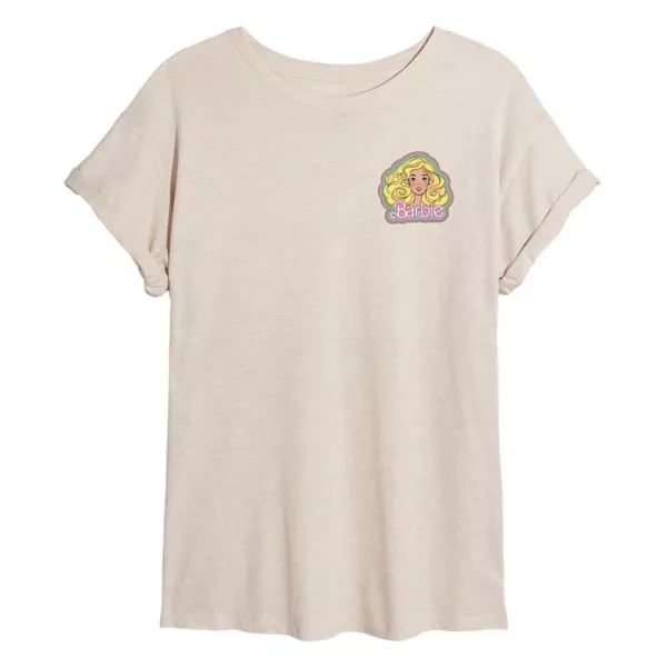 Футболка оверсайз с принтом в стиле 70-х для подростков Barbie, бежевый
Футболка оверсайз с принтом в стиле 70-х для подростков Barbie, бежевый