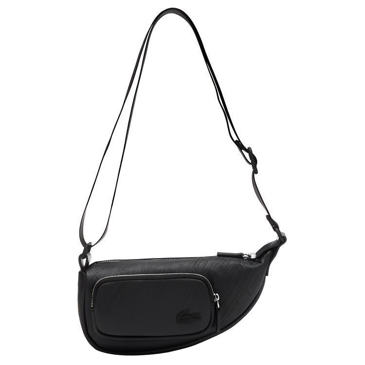 LACOSTE Портативная поясная сумка через плечо малого размера унисекс, Black 
LACOSTE Портативная поясная сумка через плечо малого размера унисекс, Black