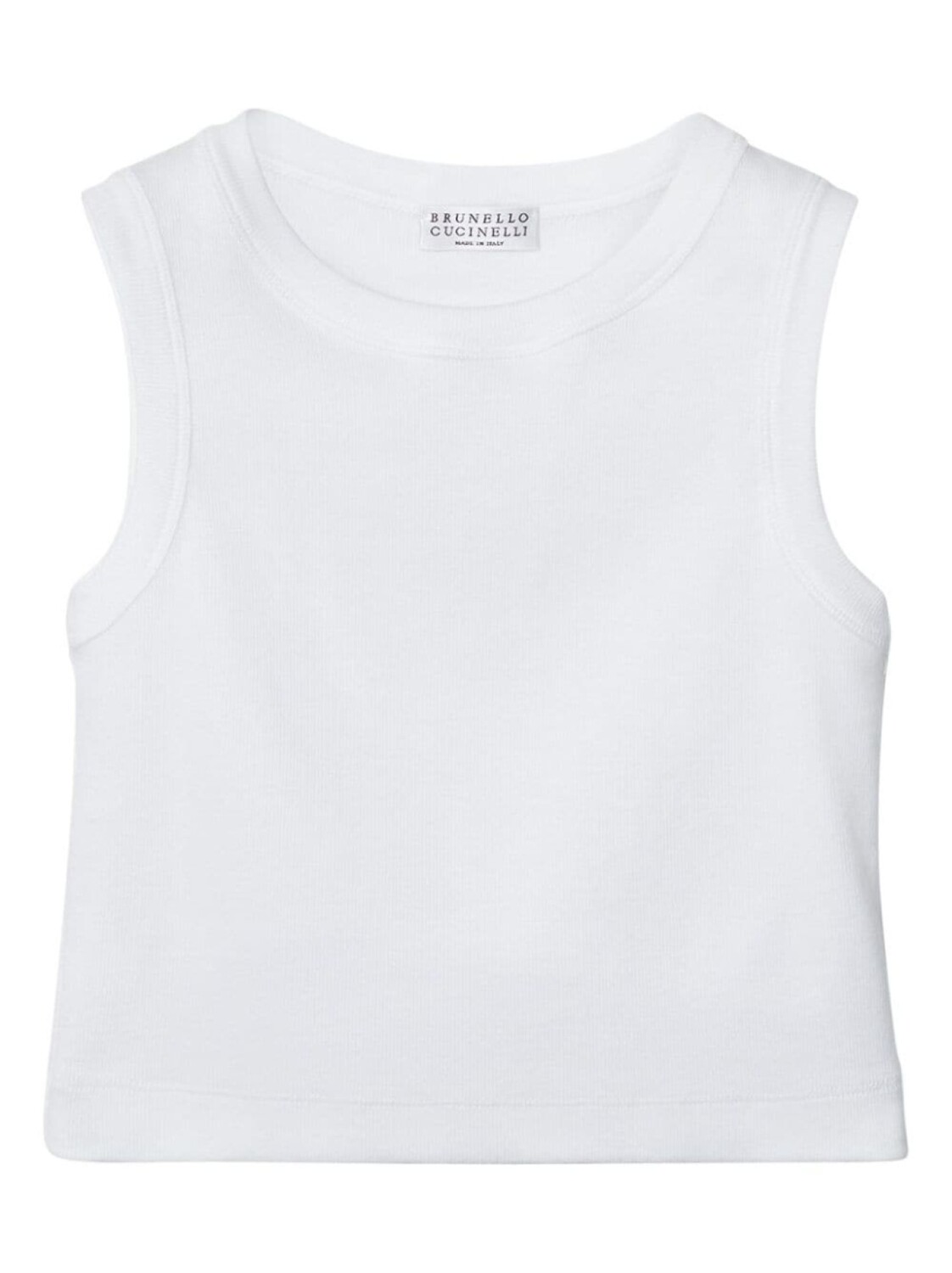 Brunello Cucinelli Kids укороченный топ с заклепками, белый
Brunello Cucinelli Kids укороченный топ с заклепками, белый