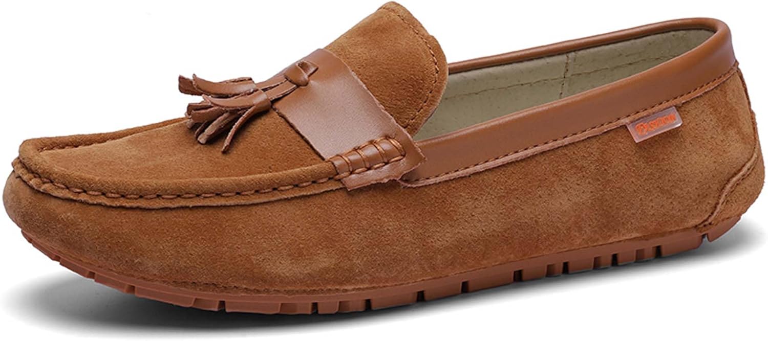 Мужские пенни-лоферы из модного замша, деловая и повседневная обувь для прогулок, вождения, с противоскользящей подошвой, для офиса, банкетов, свадеб, костюмов и платьев, кожаные туфли Generic, коричневый
Мужские пенни-лоферы из модного замша, деловая и повседневная обувь для прогулок, вождения, с противоскользящей подошвой, для офиса, банкетов, свадеб, костюмов и платьев, кожаные туфли Generic, коричневый