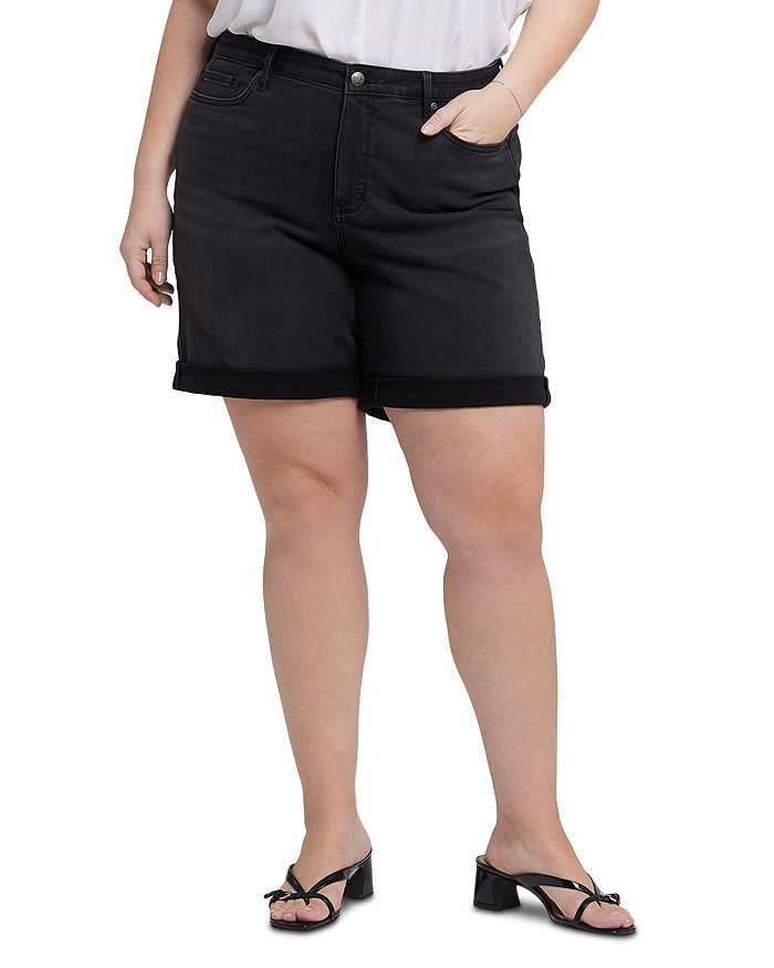 Диана Расслабленные джинсовые шорты в цвете Cadiz Royal NYDJ Plus, черный
Диана Расслабленные джинсовые шорты в цвете Cadiz Royal NYDJ Plus, черный