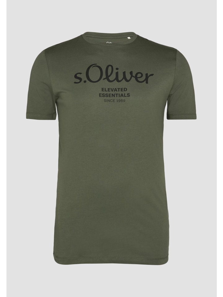 s.Oliver Футболка цвета 79D1_оливково-зеленый
s.Oliver Футболка цвета 79D1_оливково-зеленый