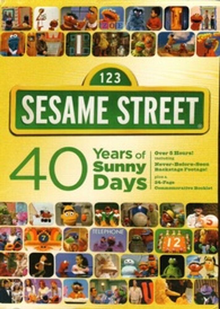 Диск DVD Sesame Street: 40 Years Of Sunny Days
Диск DVD Sesame Street: 40 Years Of Sunny Days