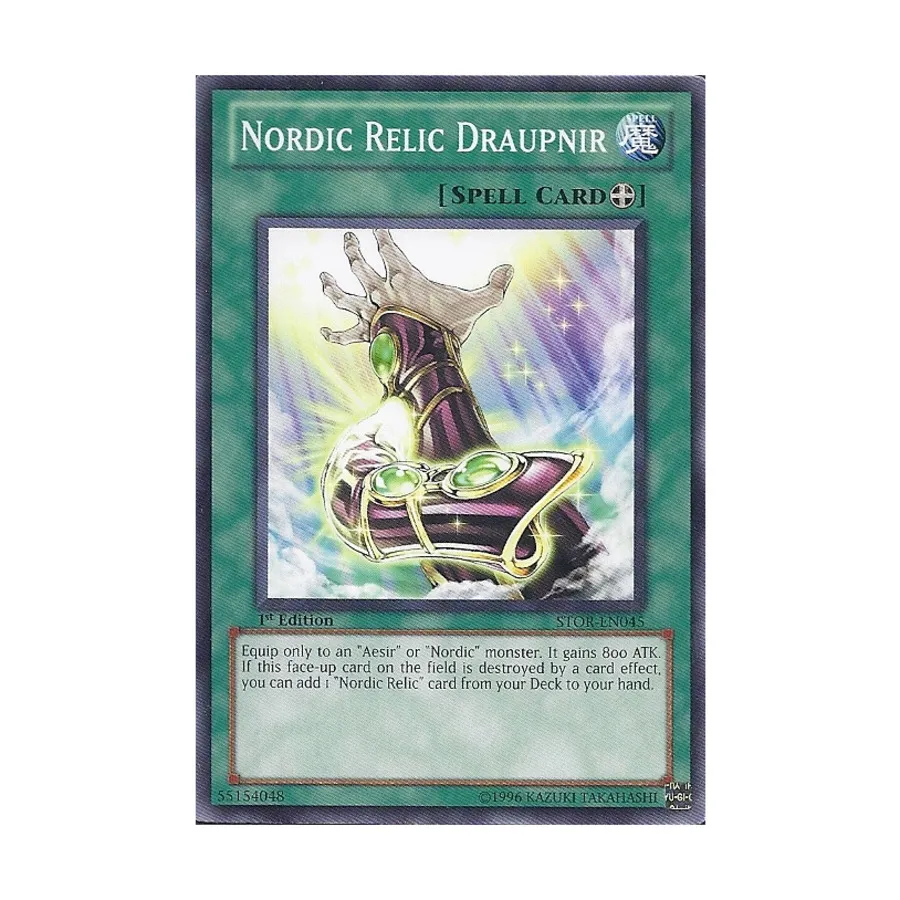 CCG Нордическая реликвия Драупнир (Обычный), Yu-Gi-Oh - Storm of Ragnarok - Singles
CCG Нордическая реликвия Драупнир (Обычный), Yu-Gi-Oh - Storm of Ragnarok - Singles