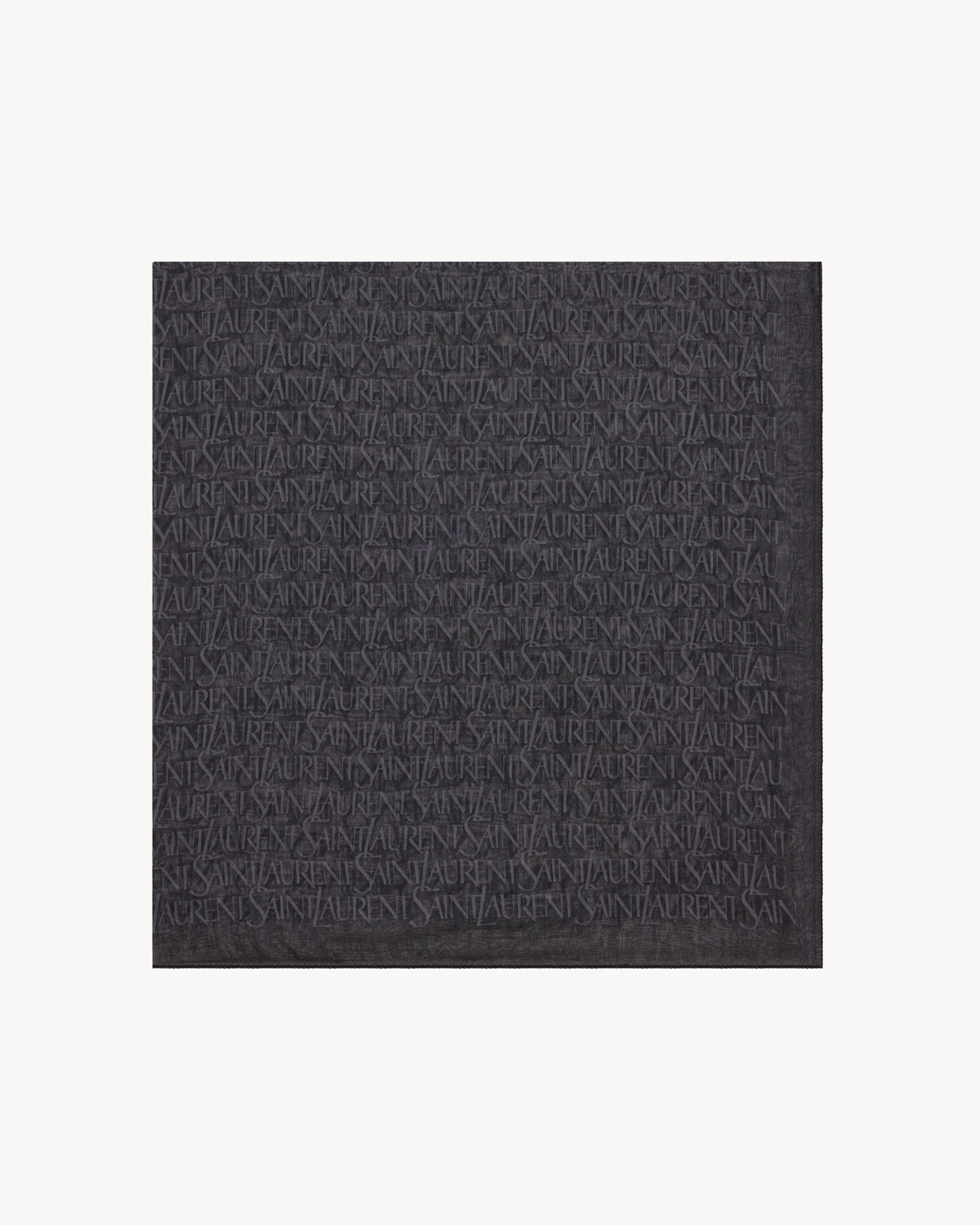 Большой квадратный шарф SAINT LAURENT из казеинового волокна и модала, черный
Большой квадратный шарф SAINT LAURENT из казеинового волокна и модала, черный