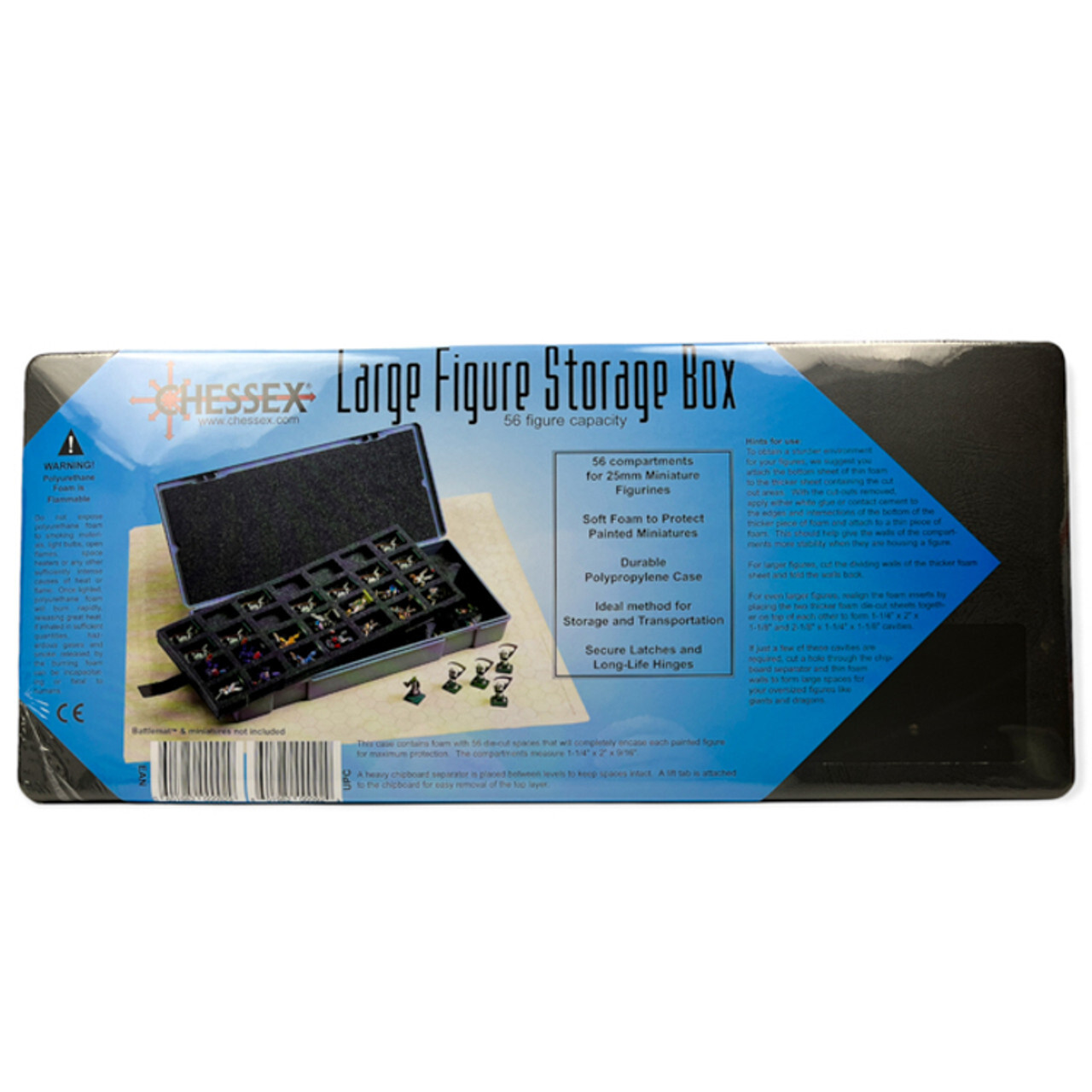 Аксессуары Chessex: Figure Storage Box for Larger 25mm Figures (56 Capacity)
Аксессуары Chessex: Figure Storage Box for Larger 25mm Figures (56 Capacity)