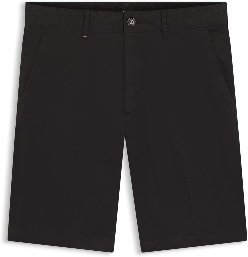 BOSS Мужские шорты Slim Fit из хлопкового твила, Black001
BOSS Мужские шорты Slim Fit из хлопкового твила, Black001