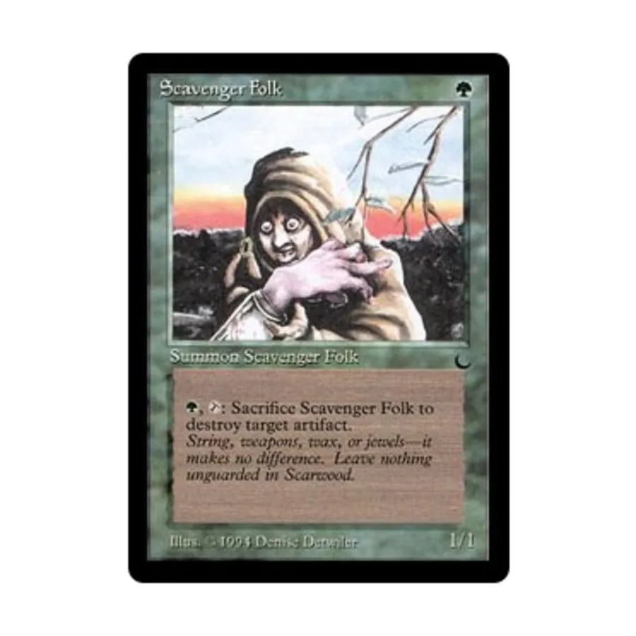 CCG Народ мусорщиков (C), MTG - The Dark
CCG Народ мусорщиков (C), MTG - The Dark