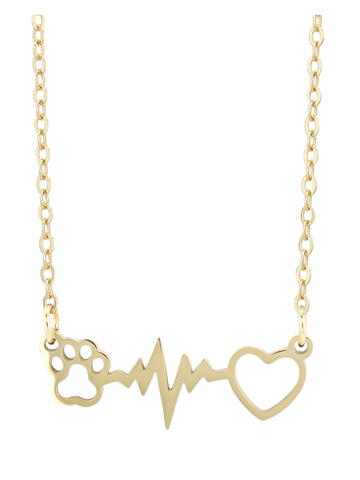 Adeliás Женское колье - сердечко из нержавеющей стали 43+5 в золотом исполнении
Adeliás Женское колье - сердечко из нержавеющей стали 43+5 в золотом исполнении