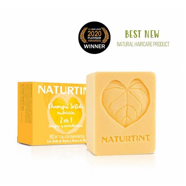 Твердый питательный шампунь 2 в 1 75 гр Naturtint
Твердый питательный шампунь 2 в 1 75 гр Naturtint