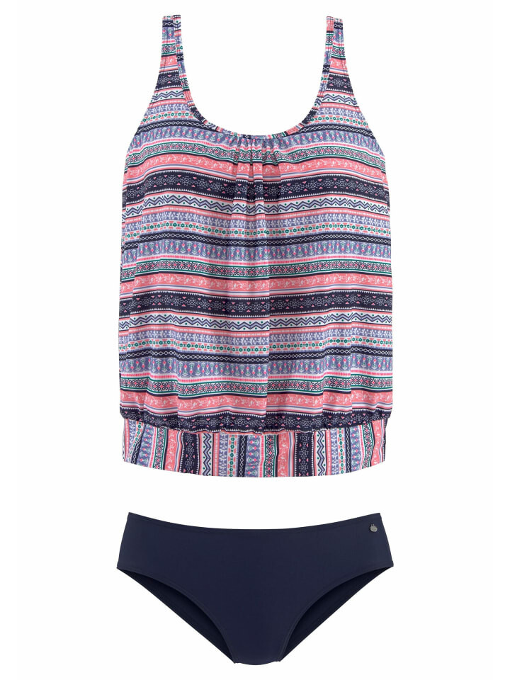 Комплект бикини s.Oliver, цвет blau/rosa/bedruckt 
Комплект бикини s.Oliver, цвет blau/rosa/bedruckt