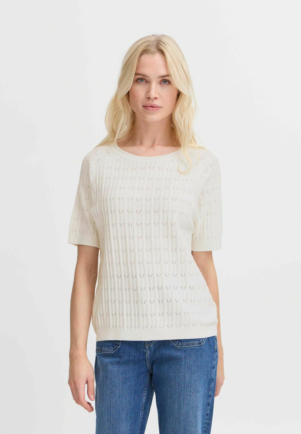 Базовая футболка b.young, белый 
Базовая футболка b.young, белый