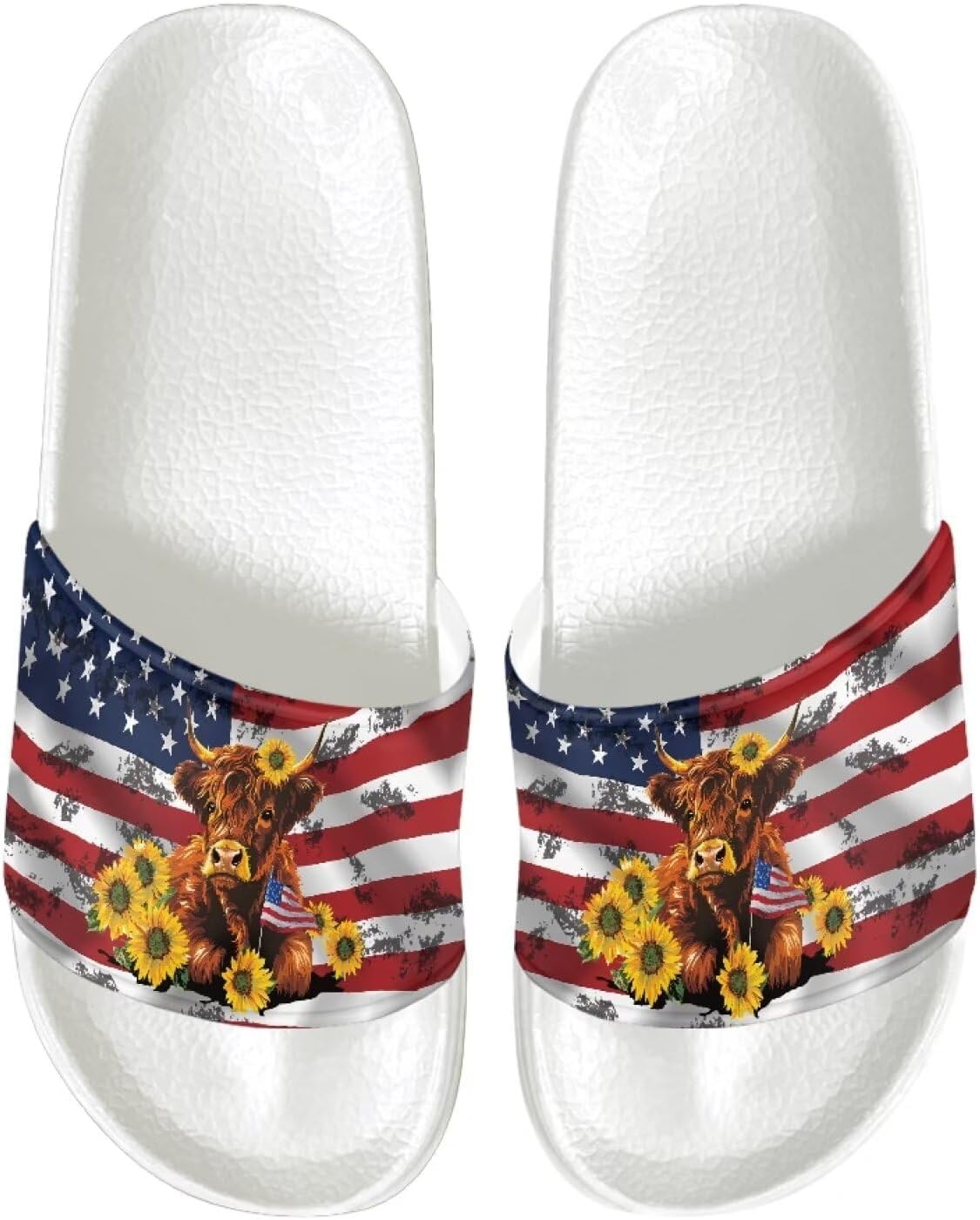 Сандалии-шлепанцы с открытым носком Psesaysky, America Cow
Сандалии-шлепанцы с открытым носком Psesaysky, America Cow