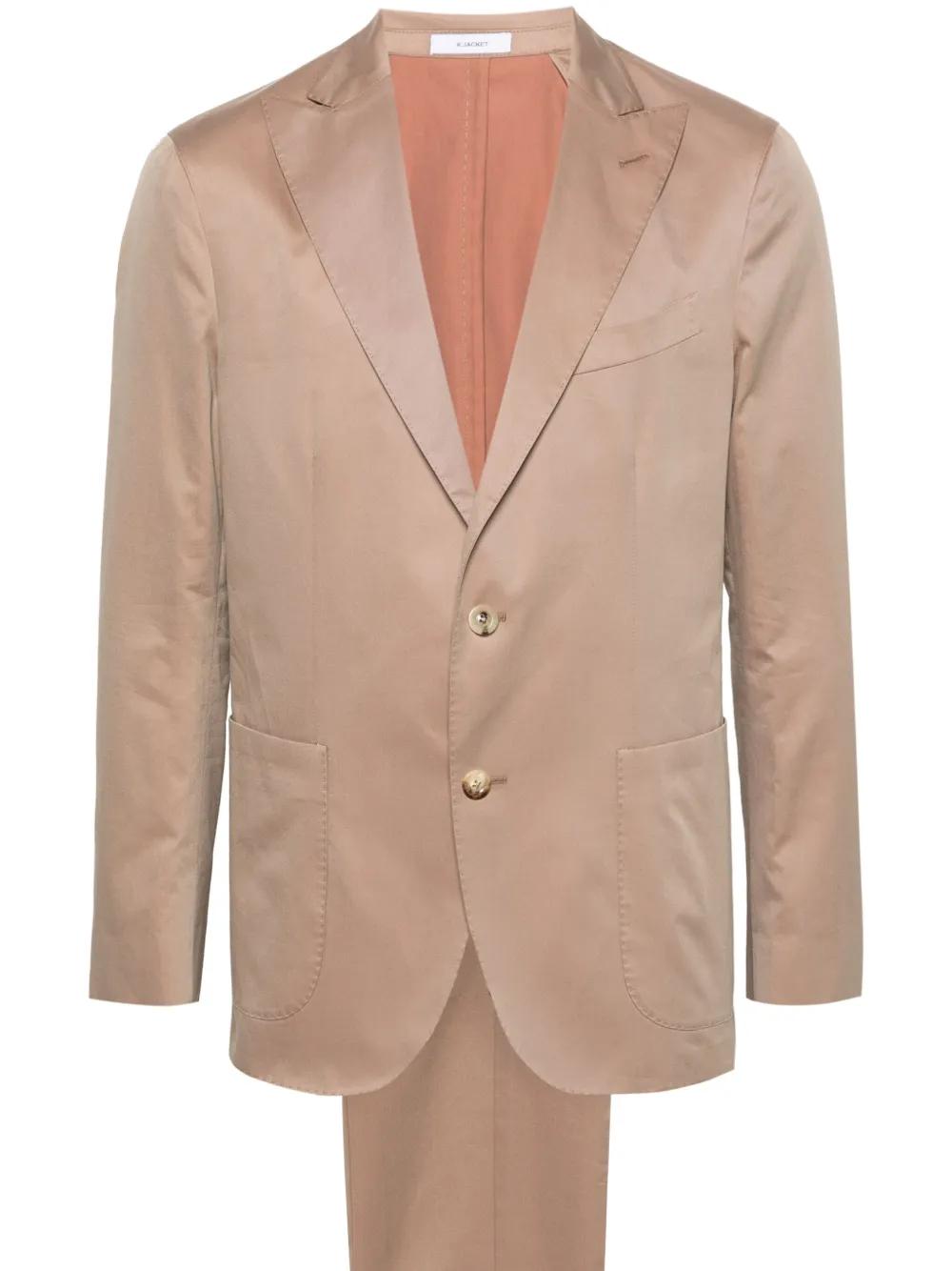 Костюм с однобортным пиджаком Boglioli, коричневый
Костюм с однобортным пиджаком Boglioli, коричневый