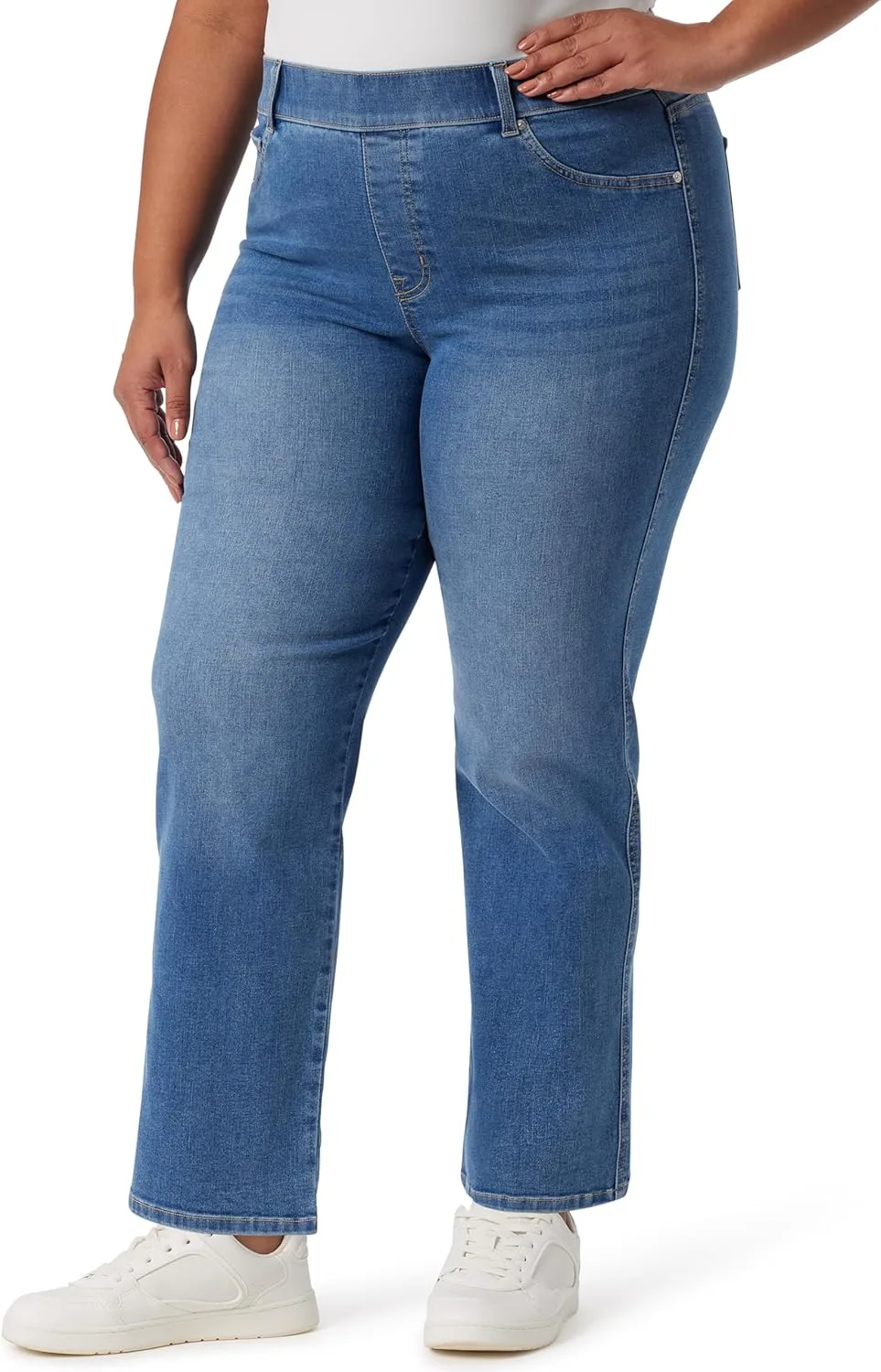 Gloria Vanderbilt Women's Shape Effect Pull on High Rise Straight Leg Jean Plus
Gloria Vanderbilt Women's Shape Effect Pull on High Rise Straight Leg Jean Plus