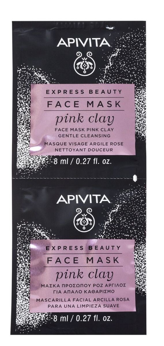 Apivita Express Beauty Pink Clay медицинская маска, 2 шт.
Apivita Express Beauty Pink Clay медицинская маска, 2 шт.
