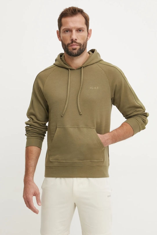 Хлопковая толстовка Hugo, зеленый
Хлопковая толстовка Hugo, зеленый