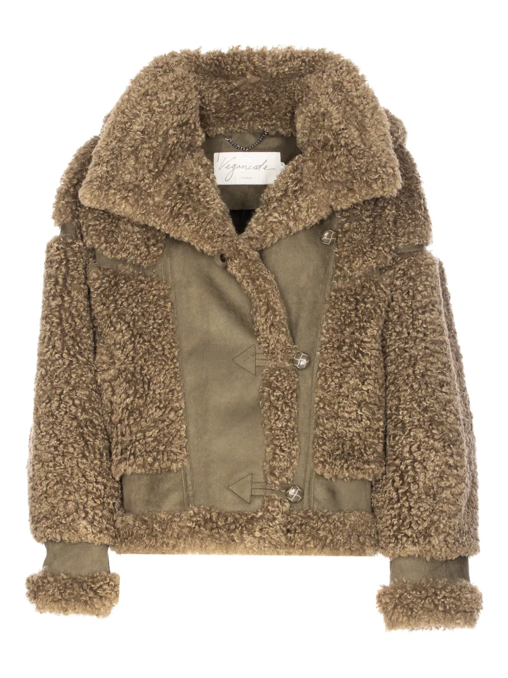 Куртка из искусственной овчины VEGANCODE, зеленый
Куртка из искусственной овчины VEGANCODE, зеленый