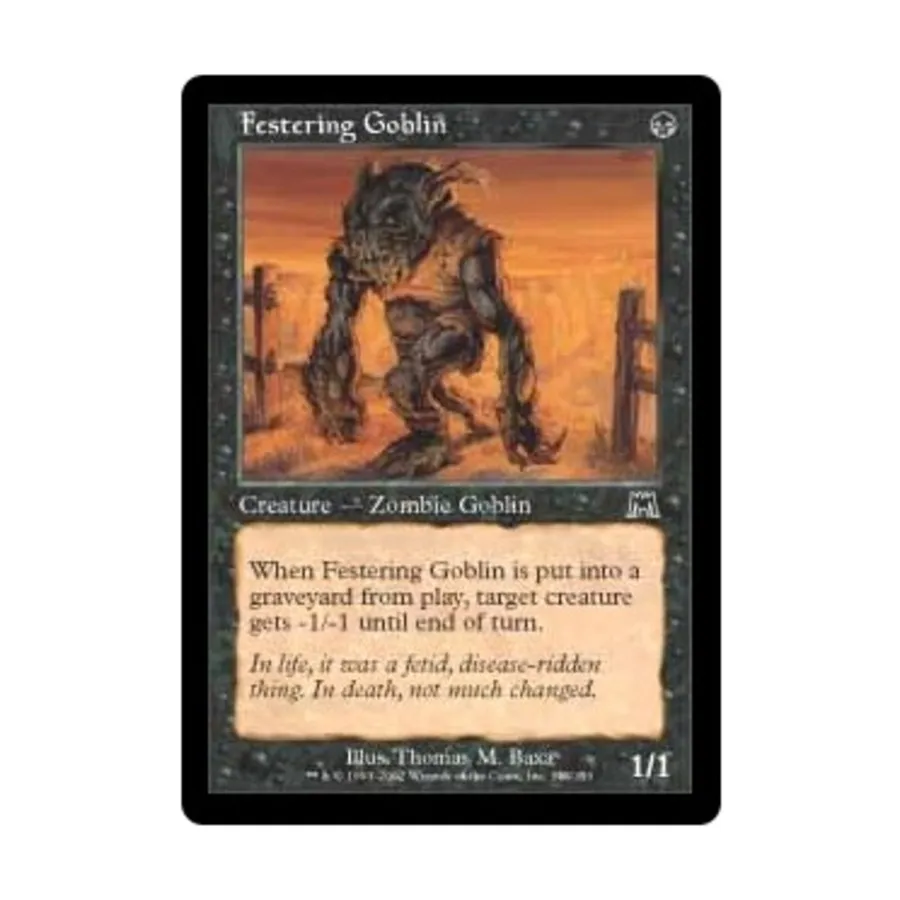 CCG Гнойный гоблин (клавиша C), MTG - Onslaught
CCG Гнойный гоблин (клавиша C), MTG - Onslaught