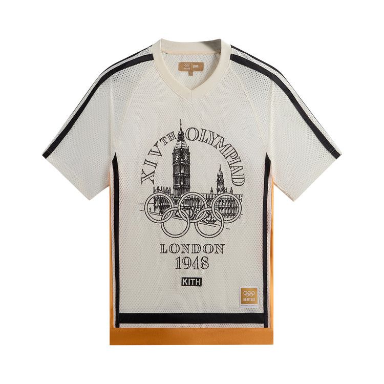 Джерси Kith Olympics Heritage 1948 London Mesh Leon Jersey, Silk
Джерси Kith Olympics Heritage 1948 London Mesh Leon Jersey, Silk
