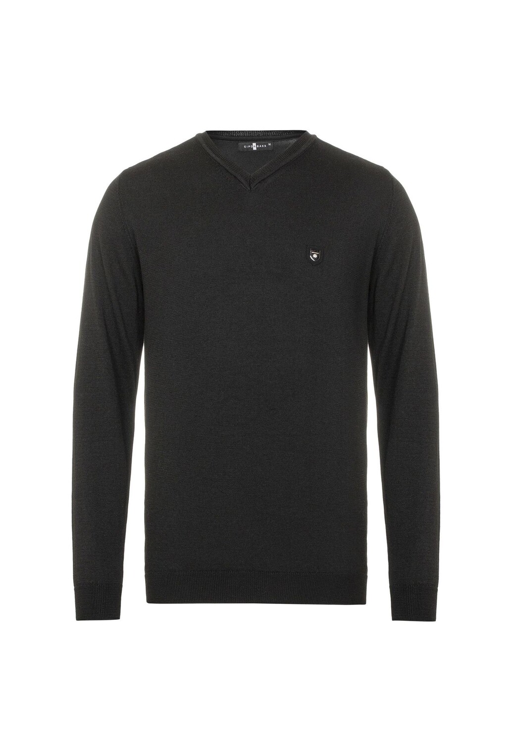 Свитер с V-образным вырезом CIPO & BAXX, черный
Свитер с V-образным вырезом CIPO & BAXX, черный