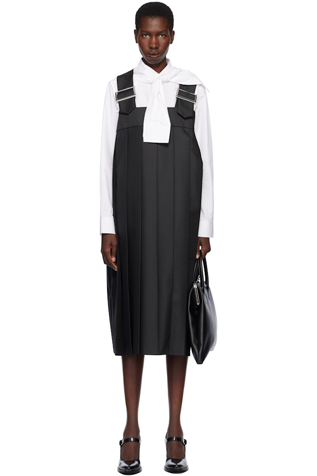 Полиэстер габардин миди-платье Comme Des Garçons Comme Des Garçons, черный
Полиэстер габардин миди-платье Comme Des Garçons Comme Des Garçons, черный