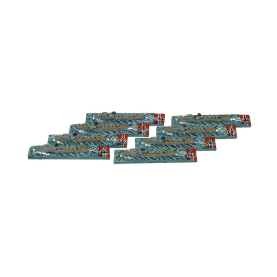 Т1, Figurehead Ships - WWII Ships - German Navy (1:6000) (Noble Miniatures)
Т1, Figurehead Ships - WWII Ships - German Navy (1:6000) (Noble Miniatures)
