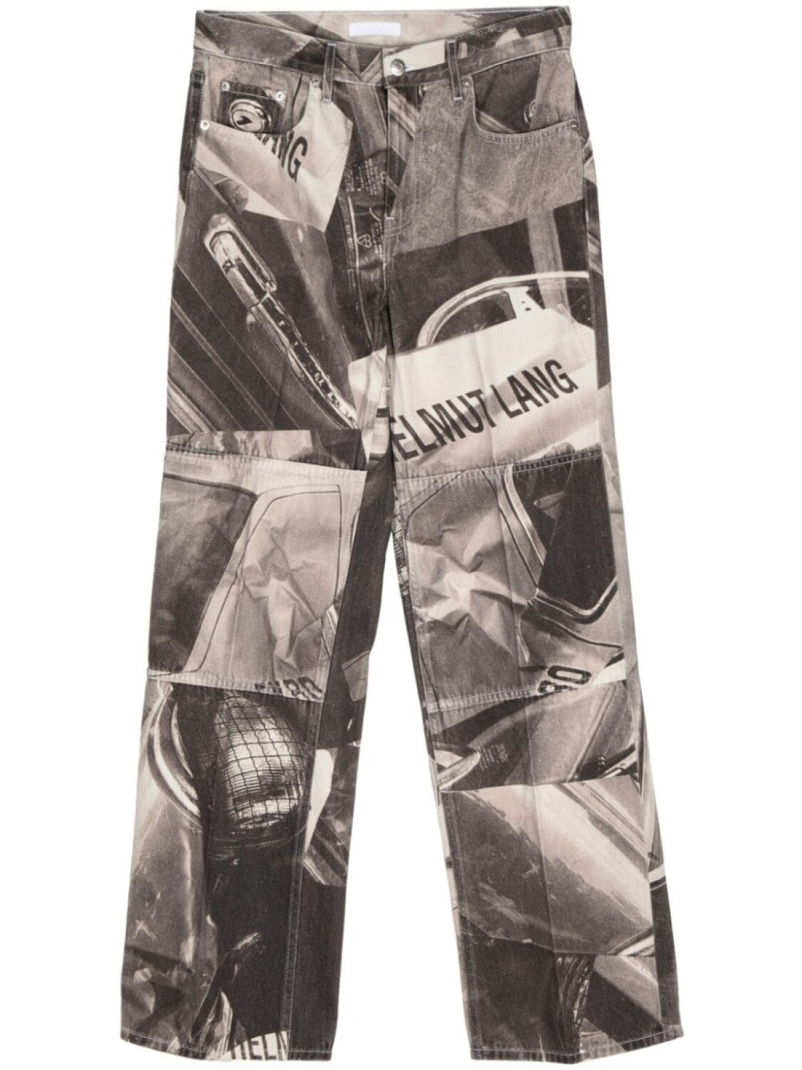 Helmut Lang джинсы прямого кроя со средней посадкой и принтом автомобиля, белый
Helmut Lang джинсы прямого кроя со средней посадкой и принтом автомобиля, белый