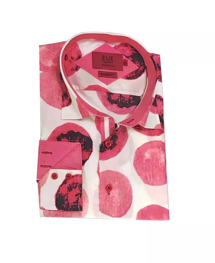 Красная облегающая рубашка на пуговицах Big Boys Slim Fit Dress Elie Balleh, красный
Красная облегающая рубашка на пуговицах Big Boys Slim Fit Dress Elie Balleh, красный