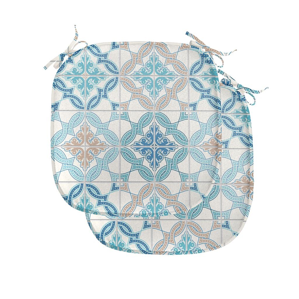 Подушки на обеденный стул ABAKUHAUS Quatrefoil, современная плитка Tangled, декоративная водонепроницаемая подушка с ремнями для кухонных сидений, 40 см x 40 см — упаковка из 2 шт., сине-коричневый белый
Подушки на обеденный стул ABAKUHAUS Quatrefoil, современная плитка Tangled, декоративная водонепроницаемая подушка с ремнями для кухонных сидений, 40 см x 40 см — упаковка из 2 шт., сине-коричневый белый