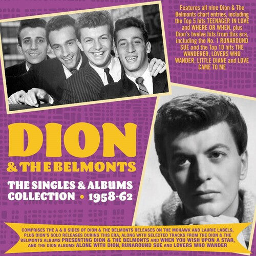 CD диск Dion & Belmonts: Singles & Albums Collection 1957-62
CD диск Dion & Belmonts: Singles & Albums Collection 1957-62