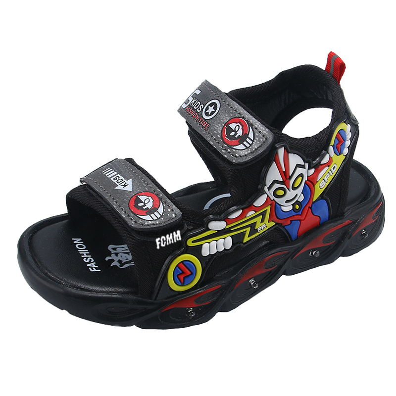 Сандалии детские противоскользящие FCMM, серый/красный
Сандалии детские противоскользящие FCMM, серый/красный