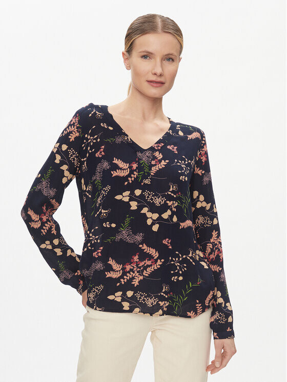 Блуза стандартного кроя Kaffe, синий 
Блуза стандартного кроя Kaffe, синий