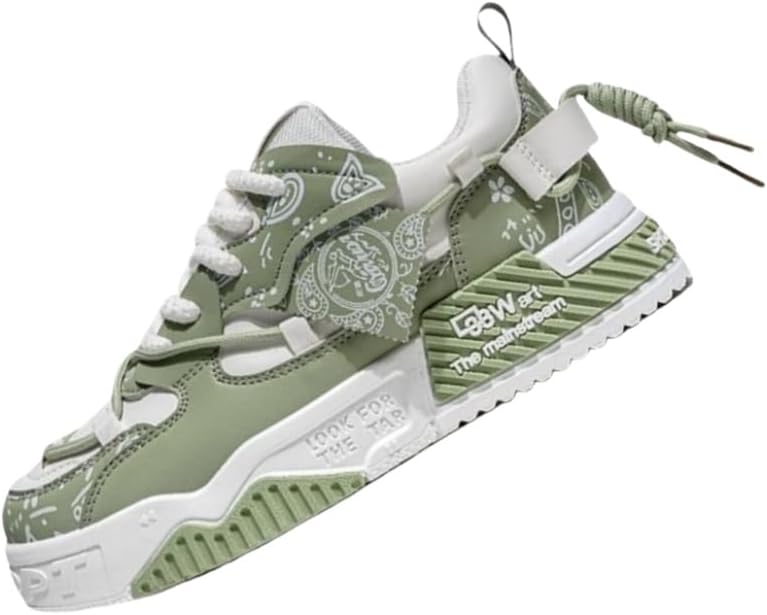 Мужские модные спортивные кроссовки большого размера. Дышащие и комфортные. Подходят для повседневной носки и универсальны. Противоскользящая резиновая подошва с PU-покрытием Fmshi, зеленый
Мужские модные спортивные кроссовки большого размера. Дышащие и комфортные. Подходят для повседневной носки и универсальны. Противоскользящая резиновая подошва с PU-покрытием Fmshi, зеленый