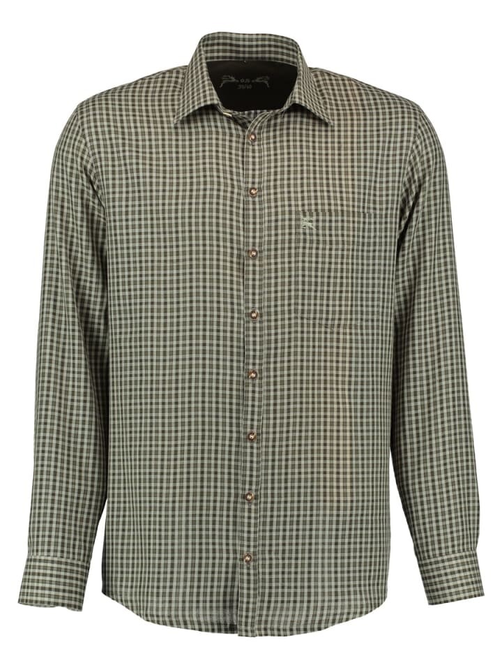 Рубашка OS-Trachten, темно-зеленый
Рубашка OS-Trachten, темно-зеленый