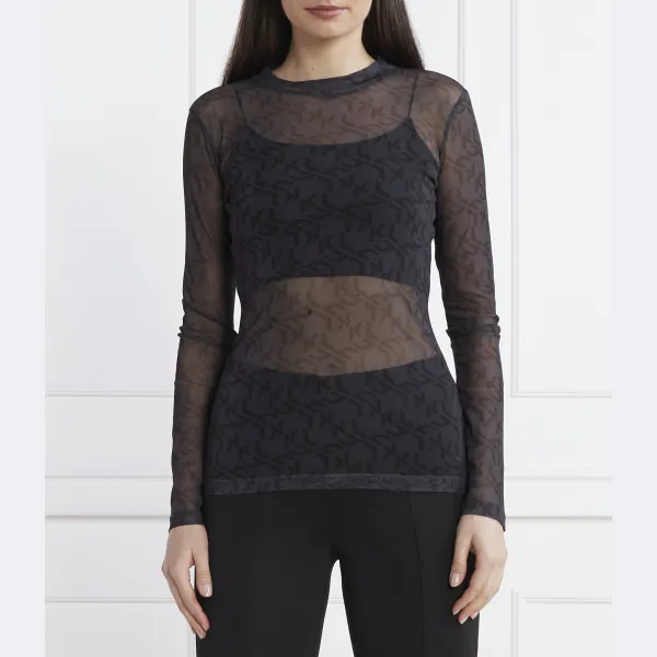 Блузка узкого кроя Klj lslv Karl Lagerfeld, черный
Блузка узкого кроя Klj lslv Karl Lagerfeld, черный